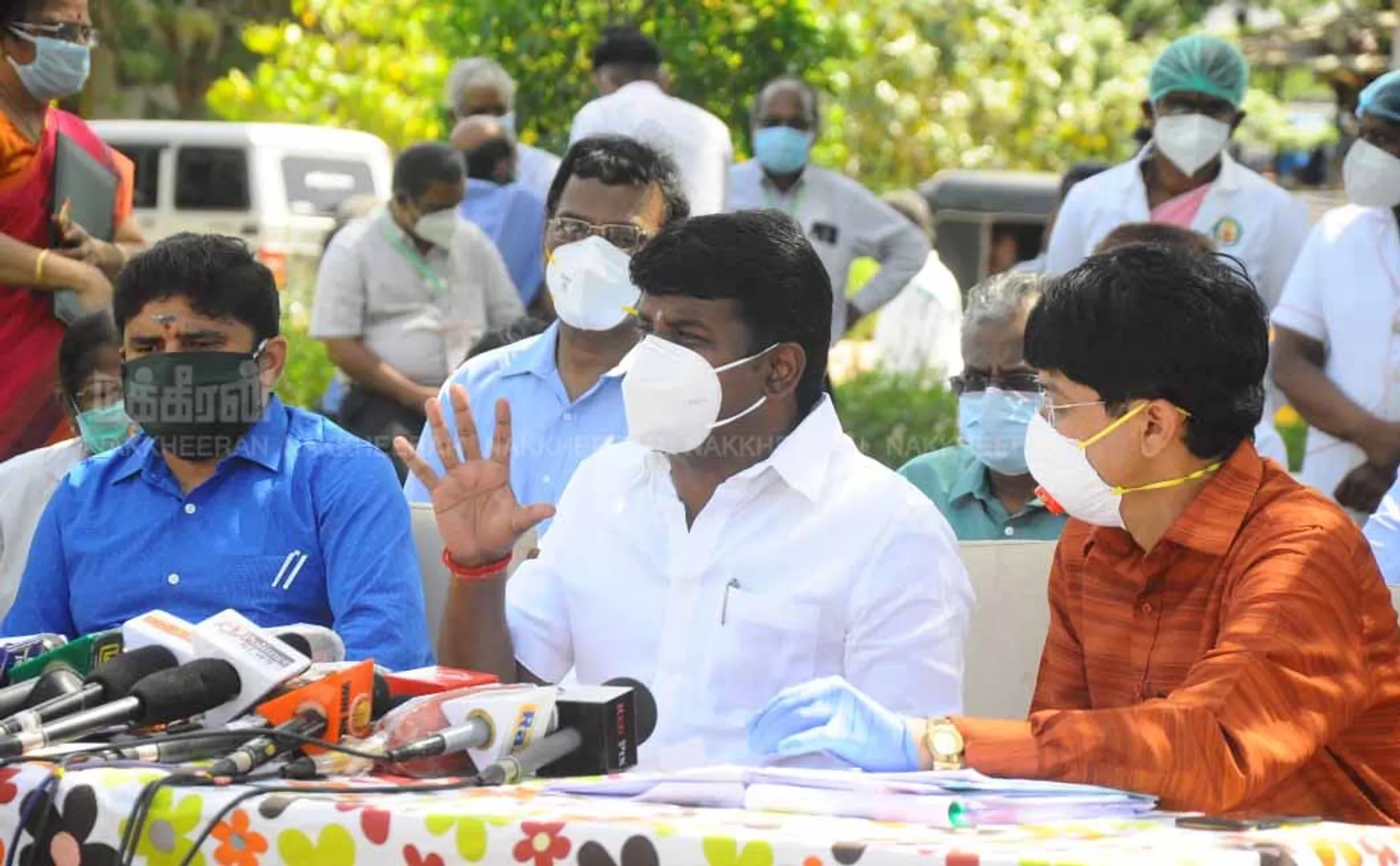 TAMILNADU HEALTH MINISTER VIJAYA BASKAR PRESS MEET CORONAVIRUS 